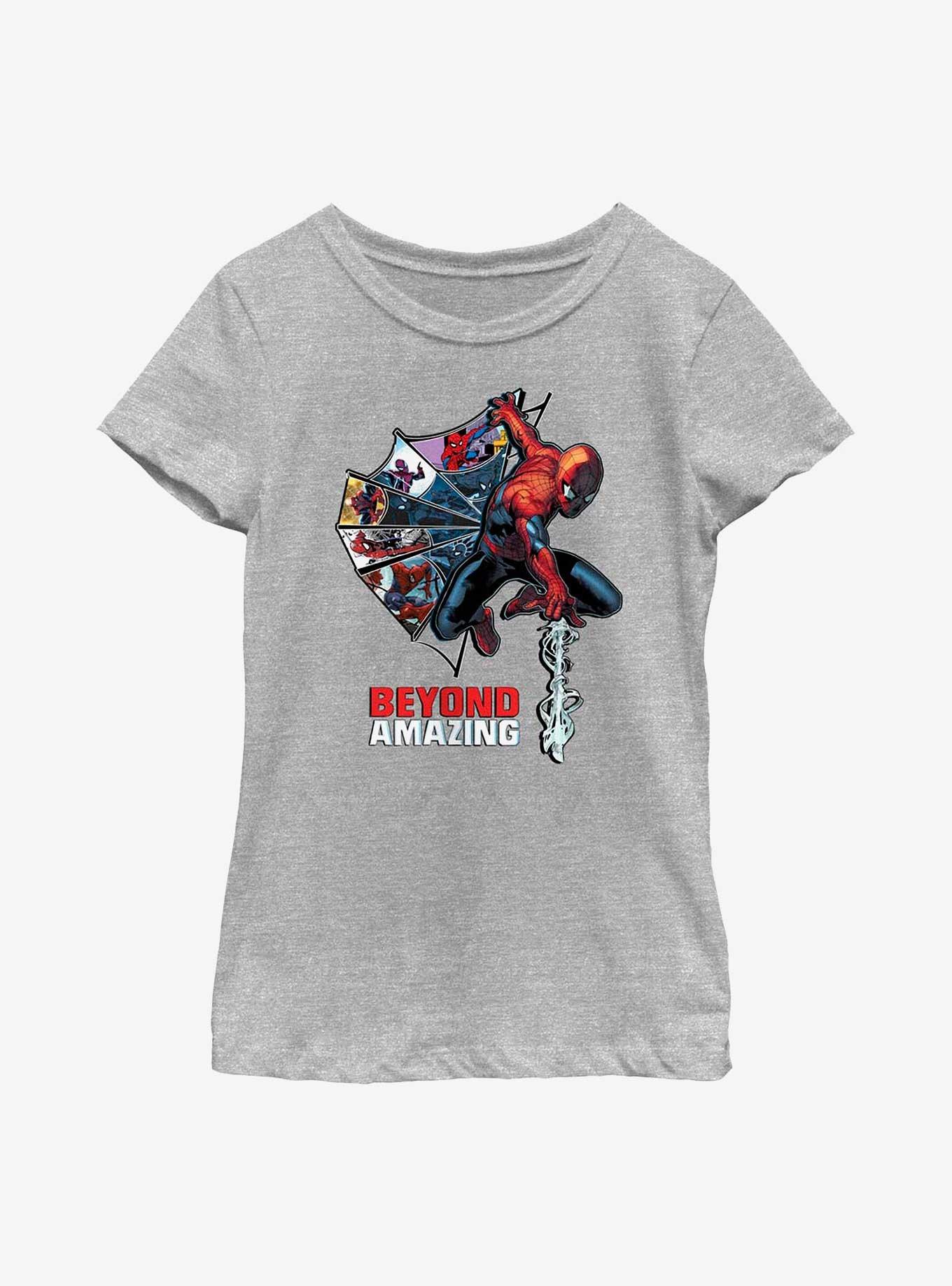 Marvel Spider-Man Beyond Amazingg Web Comic Youth Girls T-Shirt, , hi-res