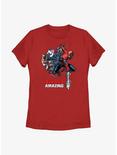 Marvel Spider-Man Beyond Amazingg Web Comic Womens T-Shirt, RED, hi-res