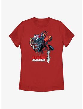 Marvel Spider-Man Beyond Amazingg Web Comic Womens T-Shirt, , hi-res