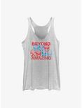 Marvel Spider-Man Beyond Amazing Faces Womens Tank Top, WHITE HTR, hi-res