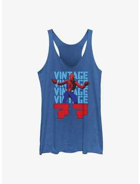 Marvel Spider-Man Vintage 77 Womens Tank Top, , hi-res