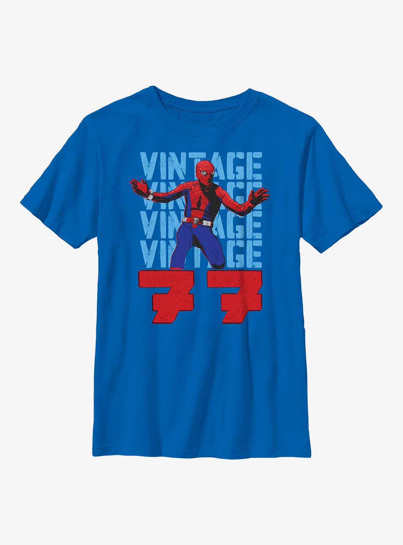 Marvel Spider-Man Vintage 77 Youth T-Shirt, , hi-res