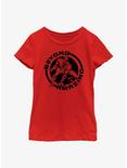 Marvel Spider-Man Beyond Amazing Circle Youth Girls T-Shirt, RED, hi-res