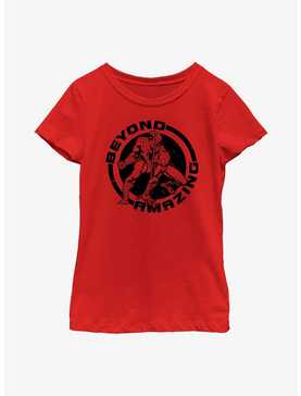 Marvel Spider-Man Beyond Amazing Circle Youth Girls T-Shirt, , hi-res