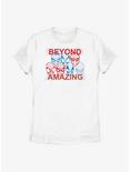 Marvel Spider-Man Beyond Amazing Faces Womens T-Shirt, WHITE, hi-res