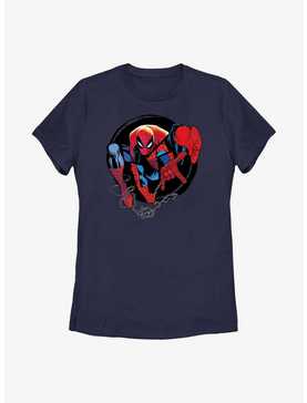 Marvel Spider-Man Circle Forward Womens T-Shirt, , hi-res