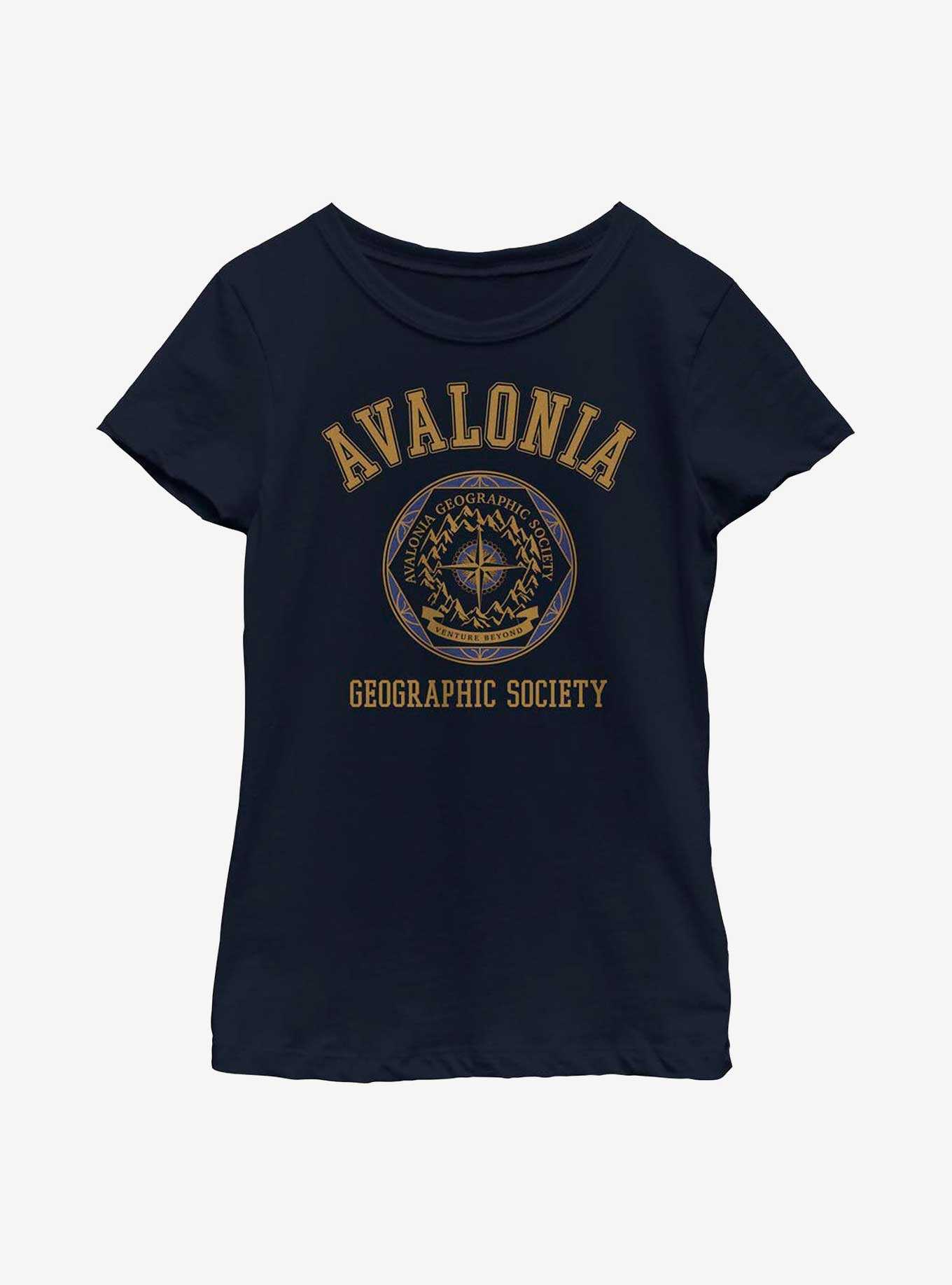 Disney Strange World Avalonia Geographic Society Youth Girls T-Shirt, , hi-res