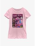 Disney Strange World Comic Adventures Youth Girls T-Shirt, PINK, hi-res