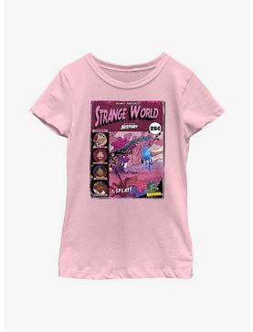 Disney Strange World Comic Adventures Youth Girls T-Shirt, , hi-res