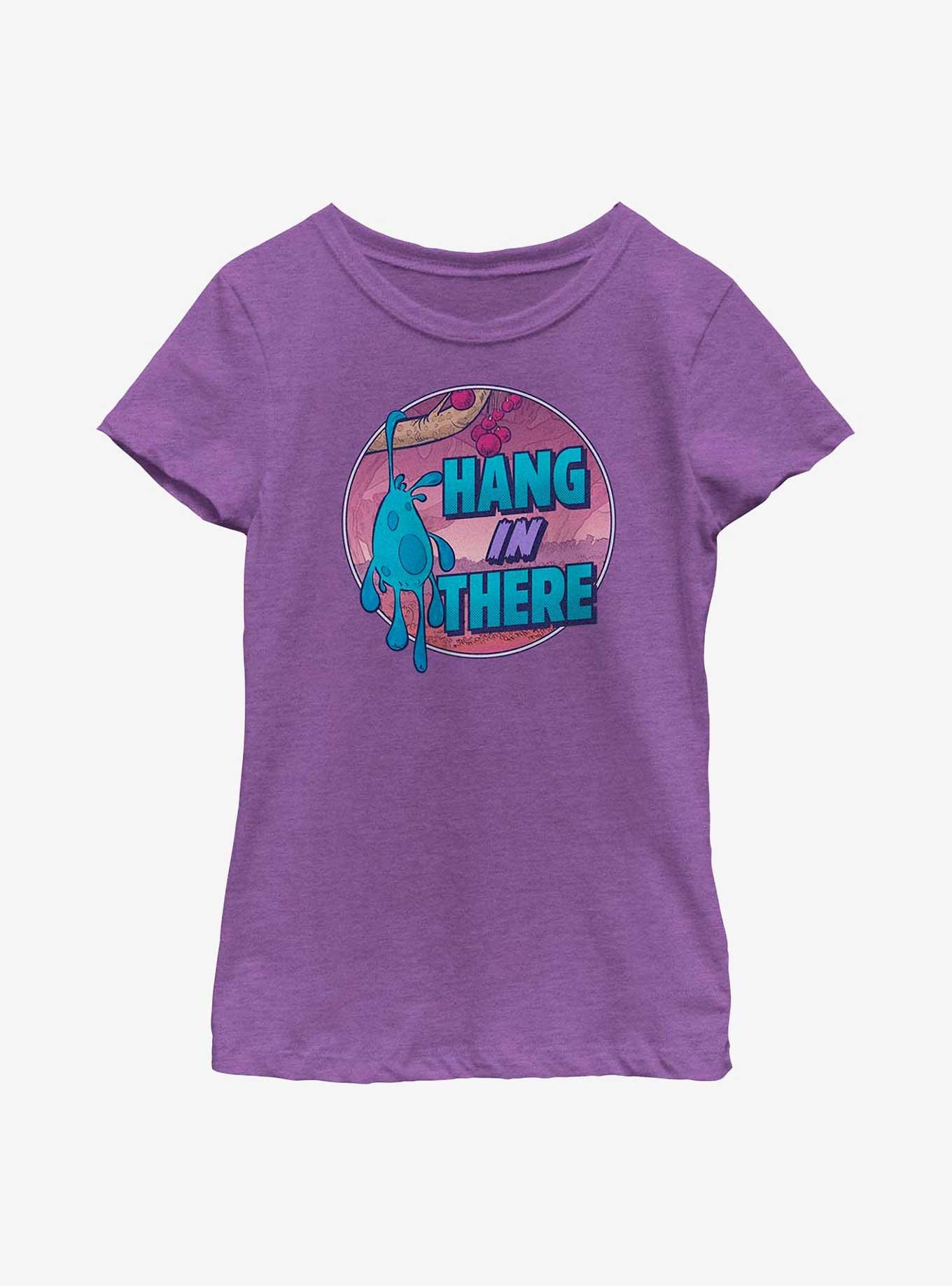 Disney Strange World Hang In There Splat Youth Girls T-Shirt