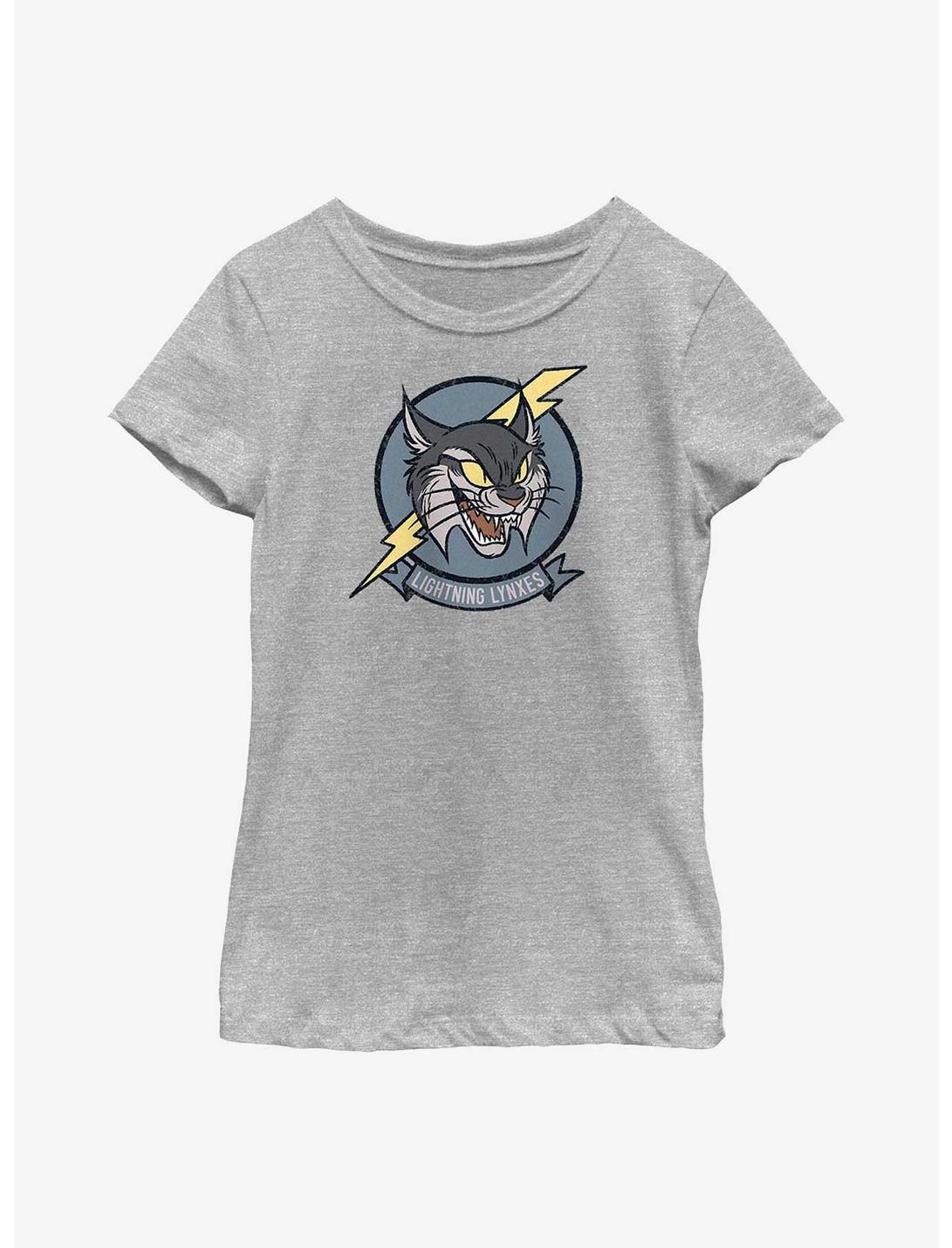 Disney Strange World Lightning Lynxes Youth Girls T-Shirt, ATH HTR, hi-res
