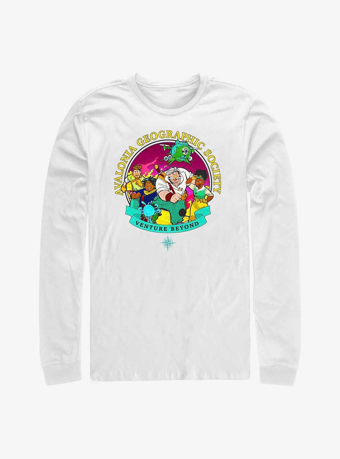 Disney Strange World Avalonia Geographic Society Group Long-Sleeve T-Shirt, , hi-res