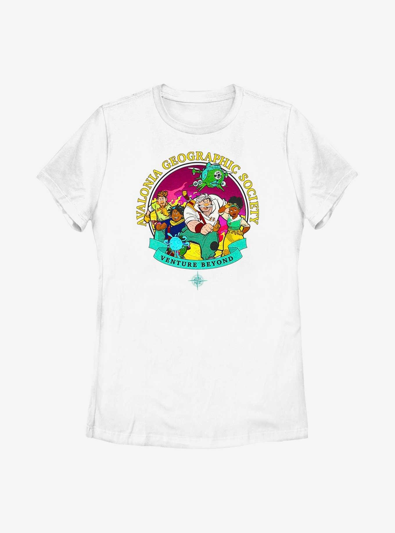 Disney Strange World Avalonia Geographic Society Group Womens T-Shirt, , hi-res