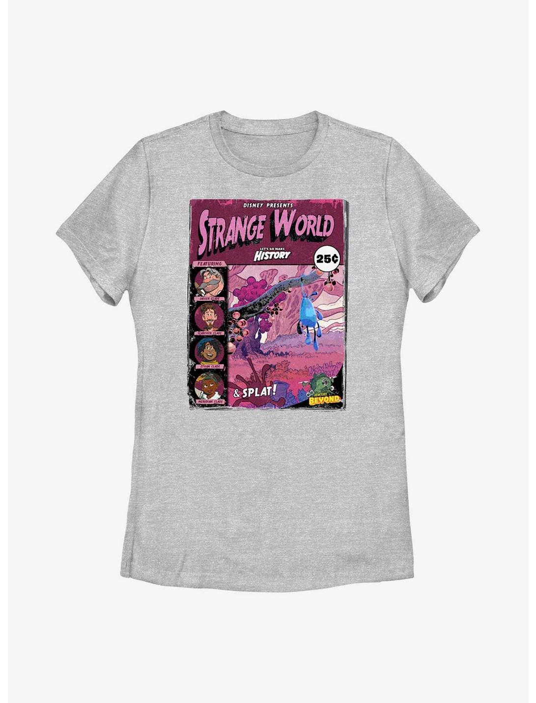 Disney Strange World Comic Adventures Womens T-Shirt, ATH HTR, hi-res