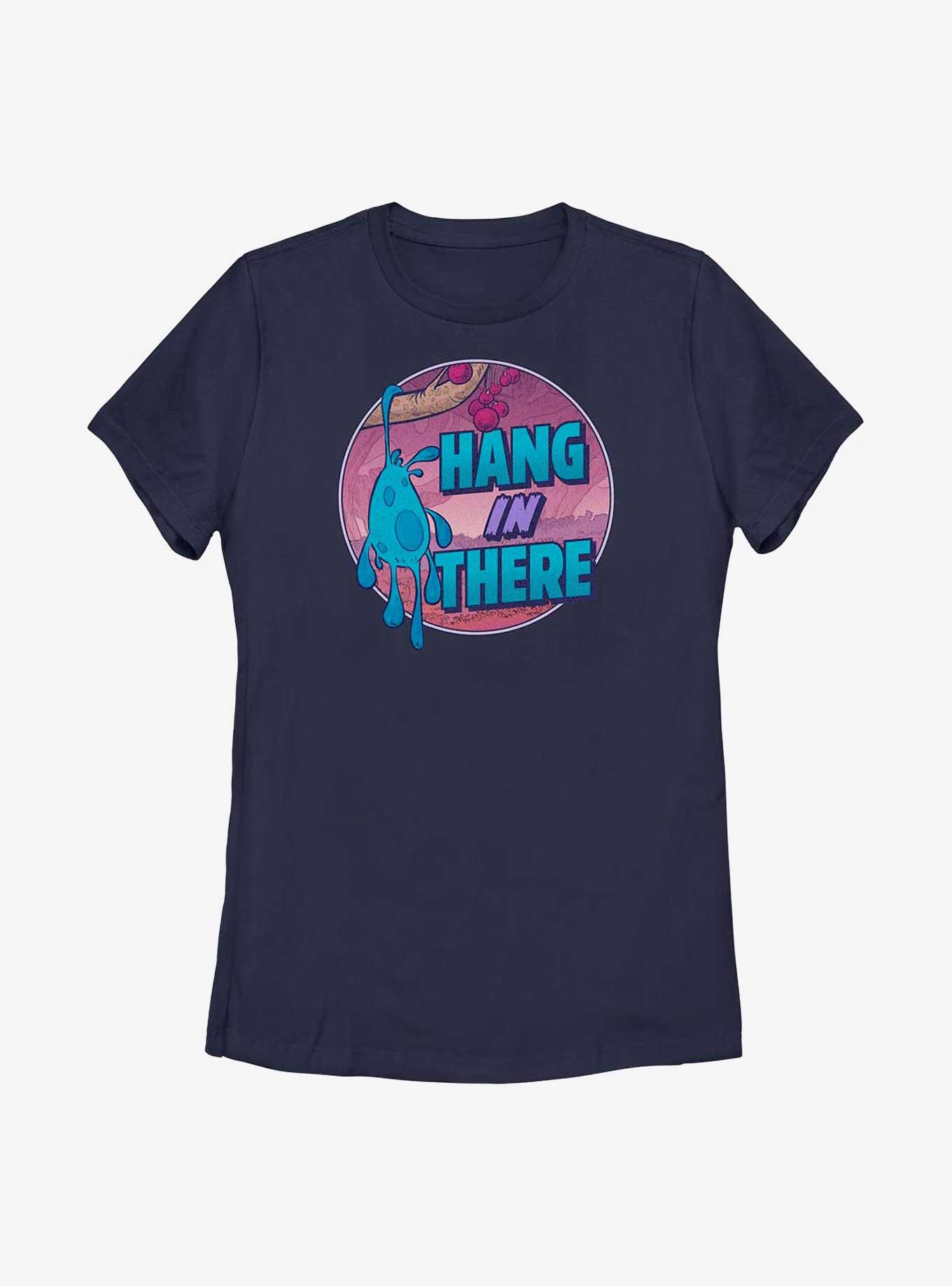 Disney Strange World Hang In There Splat Womens T-Shirt
