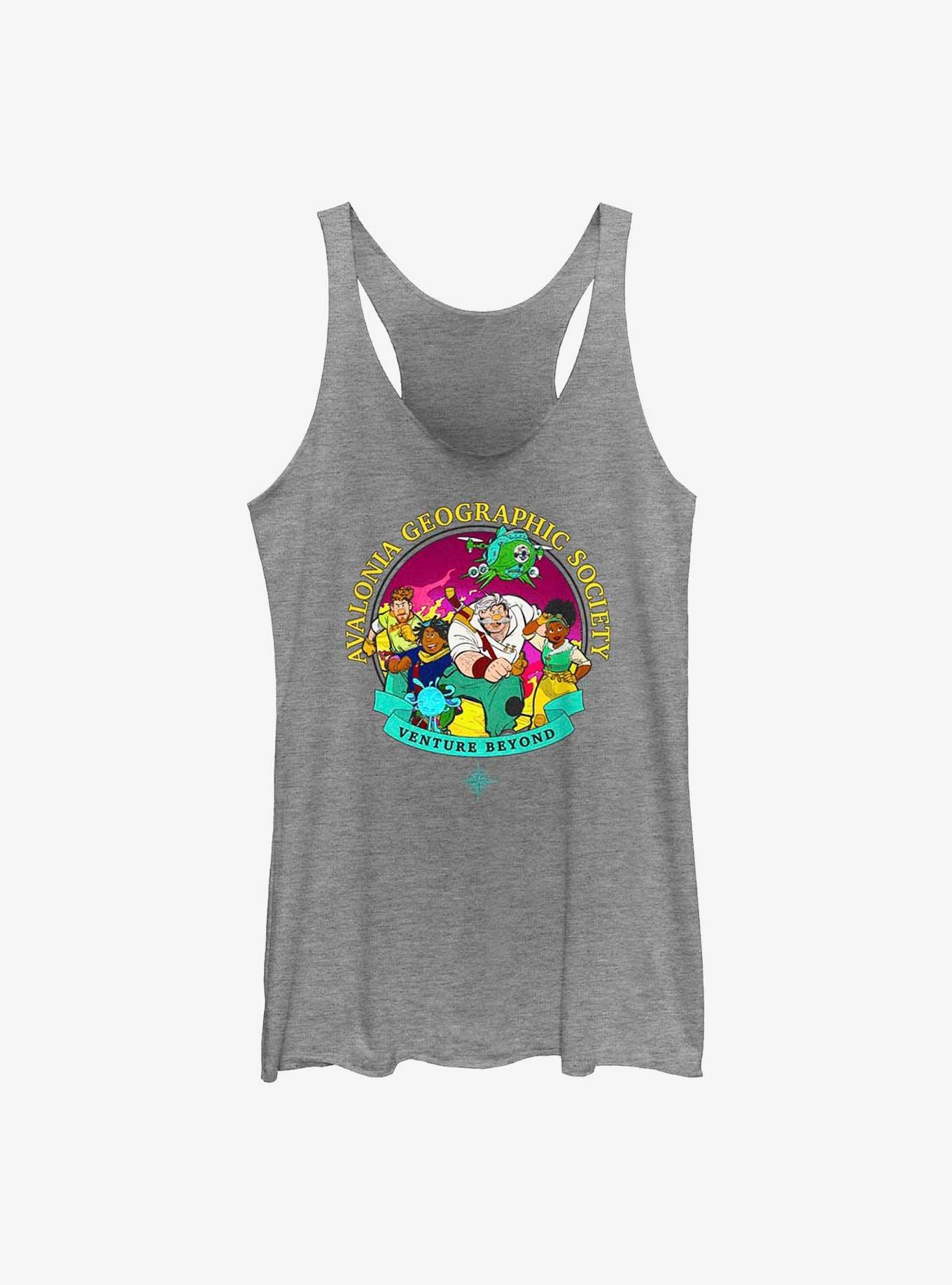 Disney Strange World Avalonia Geographic Society Group Womens Tank Top, , hi-res