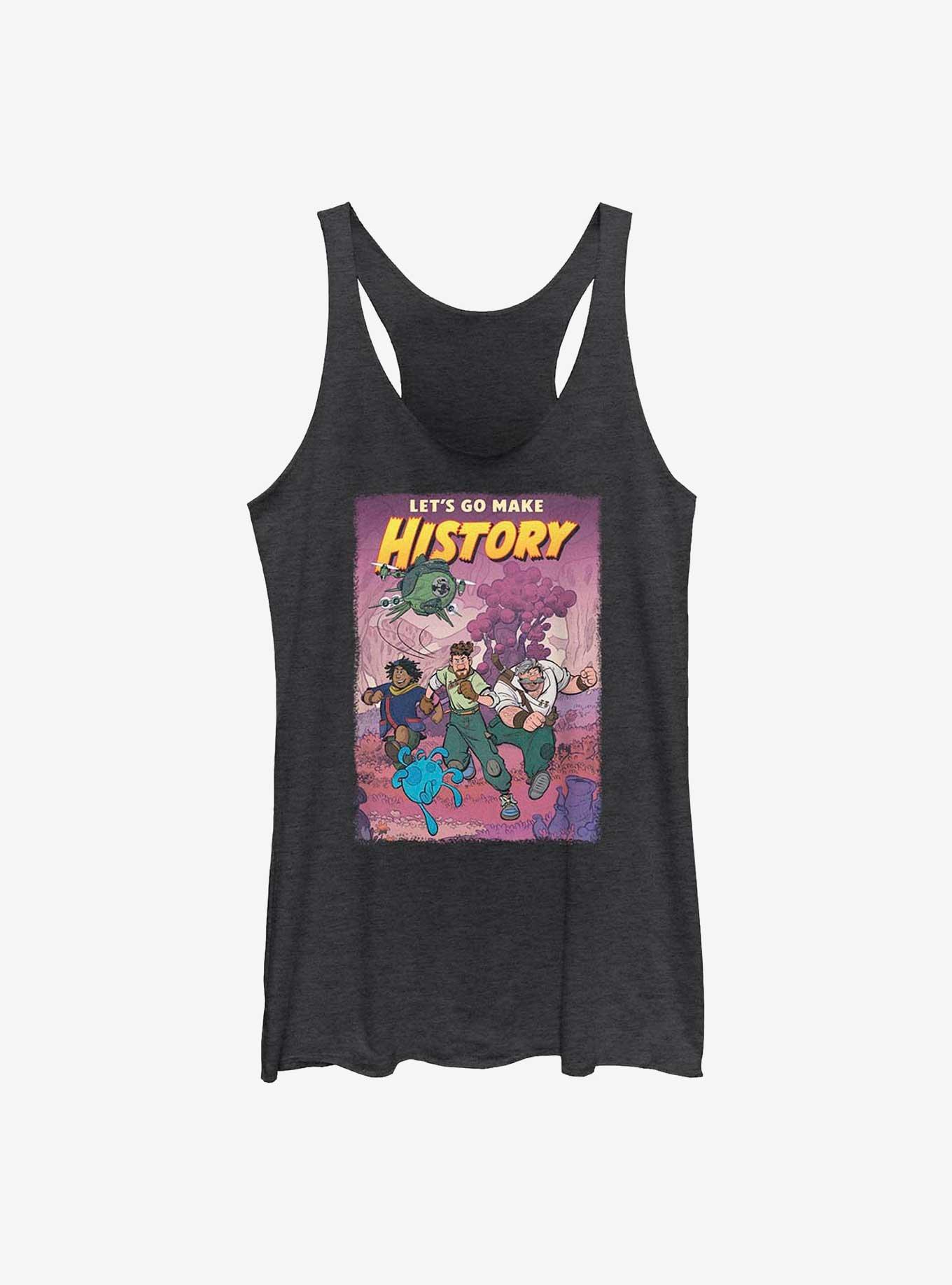 Disney Strange World Let?s Go Make History Womens Tank Top, , hi-res