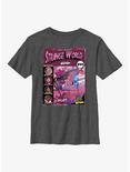 Disney Strange World Comic Adventures Youth T-Shirt, CHAR HTR, hi-res