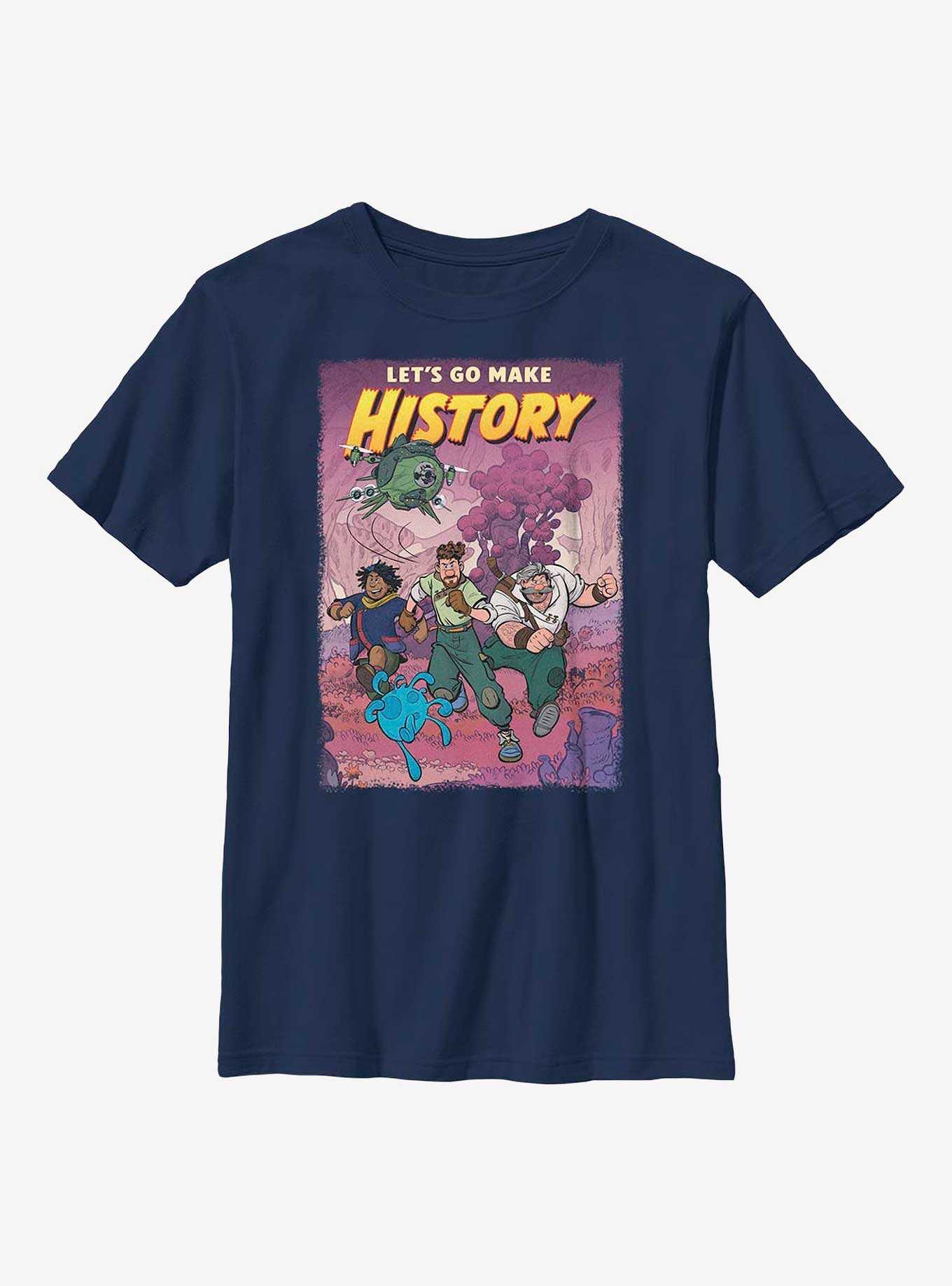 Disney Strange World Let?s Go Make History Youth T-Shirt, , hi-res