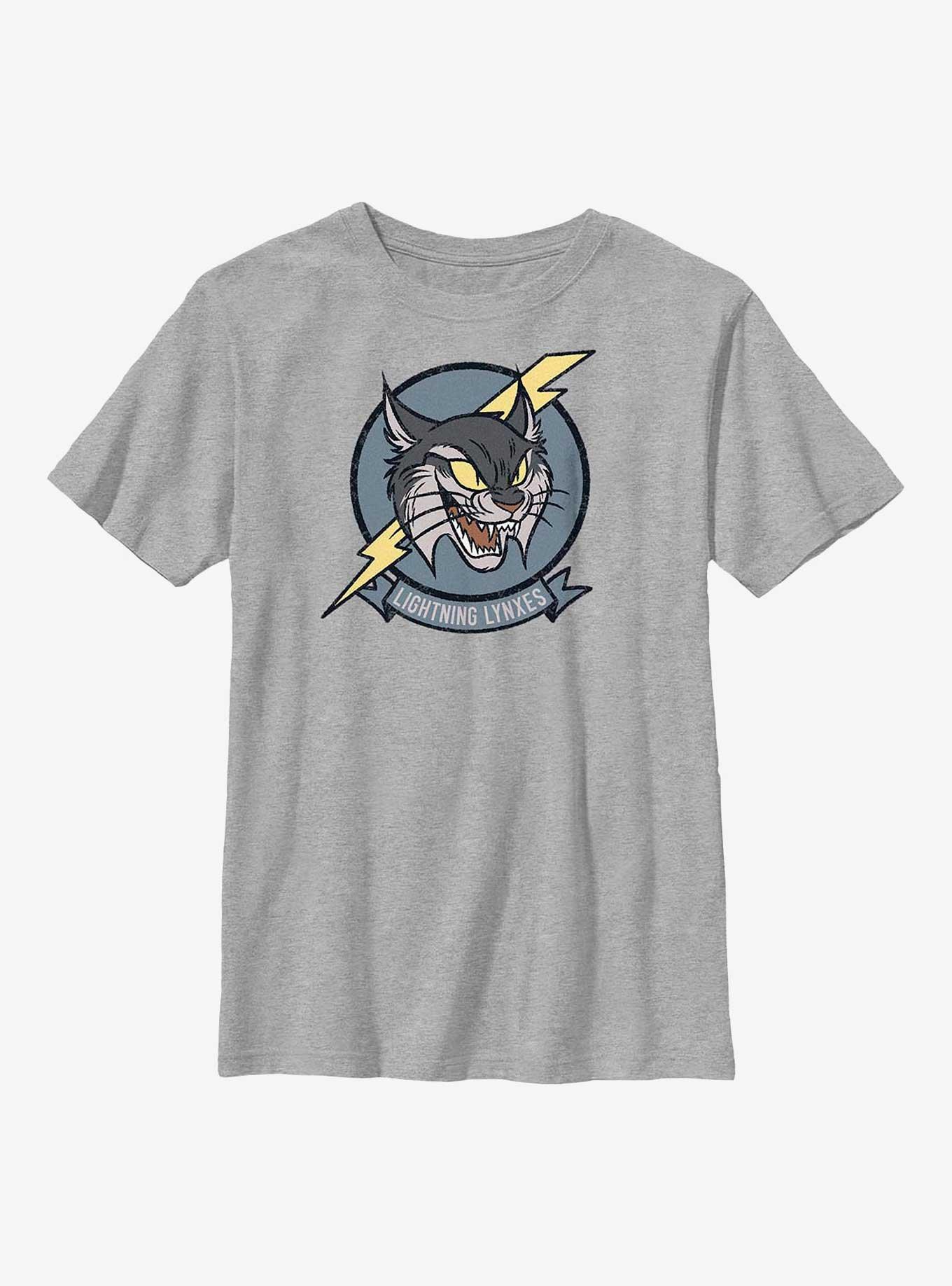 Disney Strange World Lightning Lynxes Youth T-Shirt, ATH HTR, hi-res
