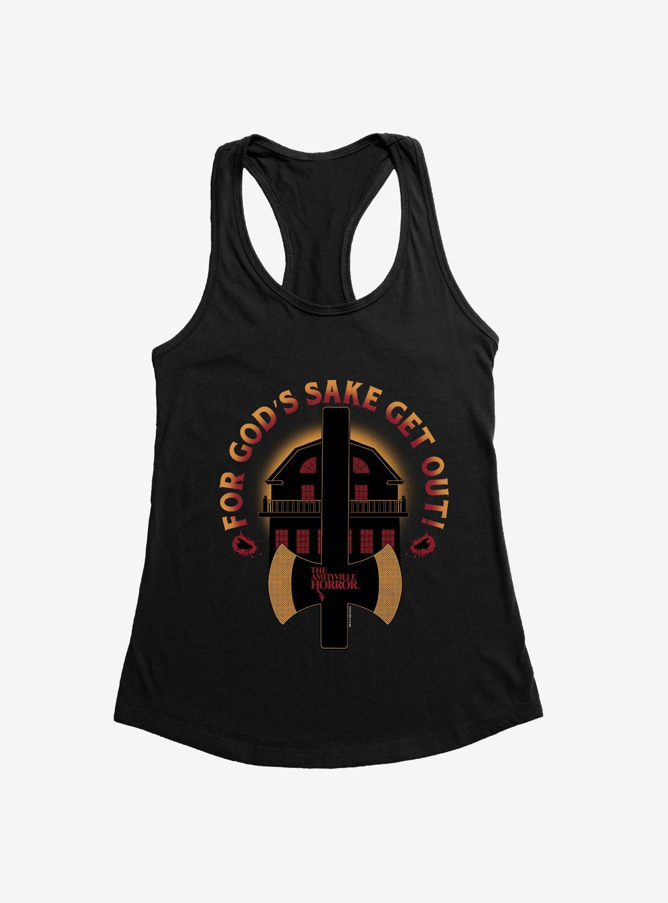 The Amityville Horror Get Out! Girls Tank, , hi-res