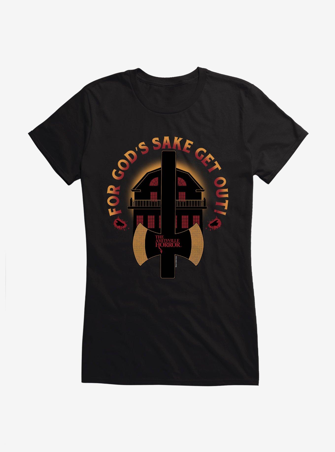 The Amityville Horror Get Out! Girls T-Shirt, , hi-res