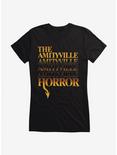 The Amityville Horror Logo Girls T-Shirt, BLACK, hi-res