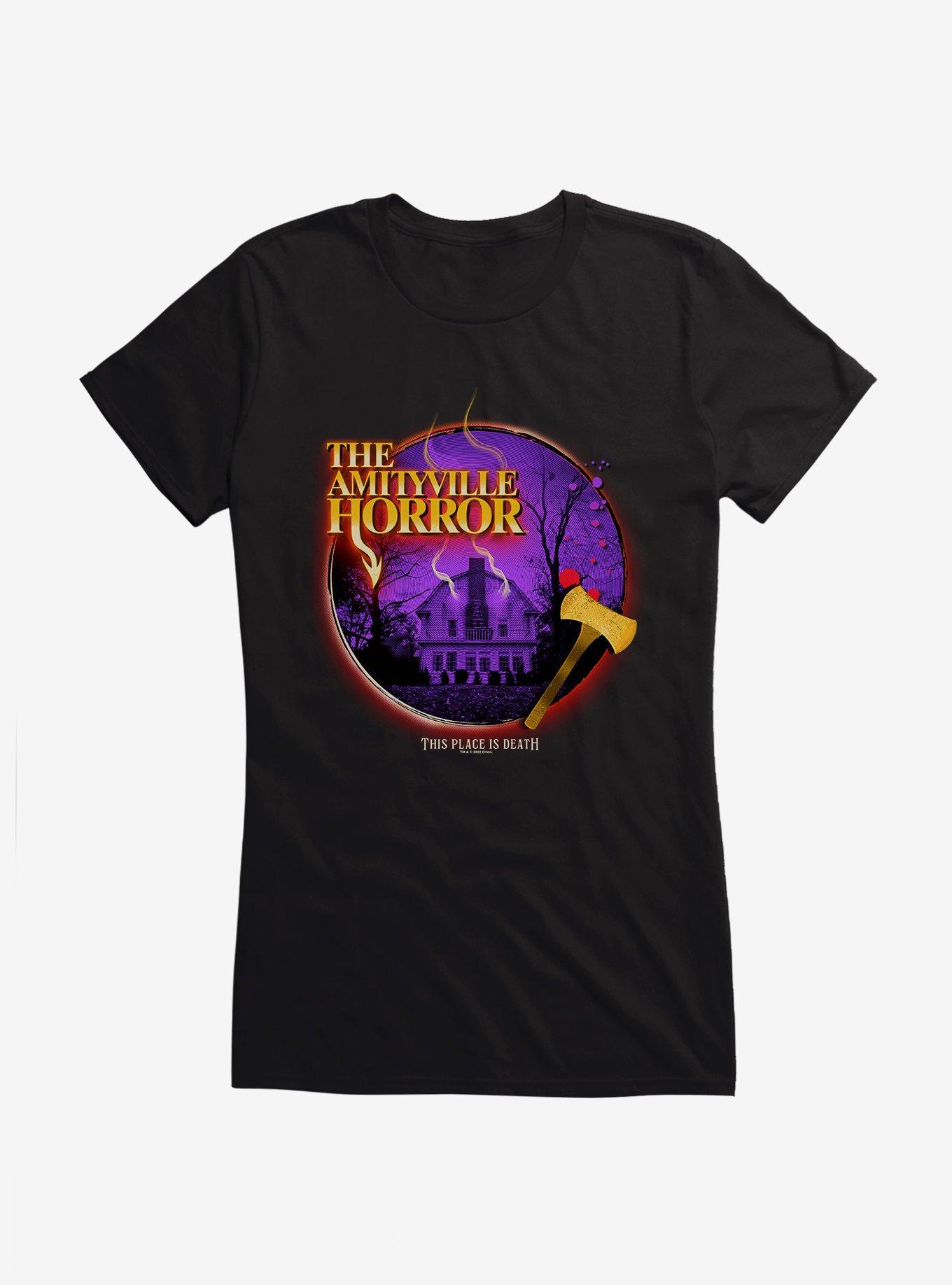 The Amityville Horror This Place Is Death Girls T-Shirt, , hi-res