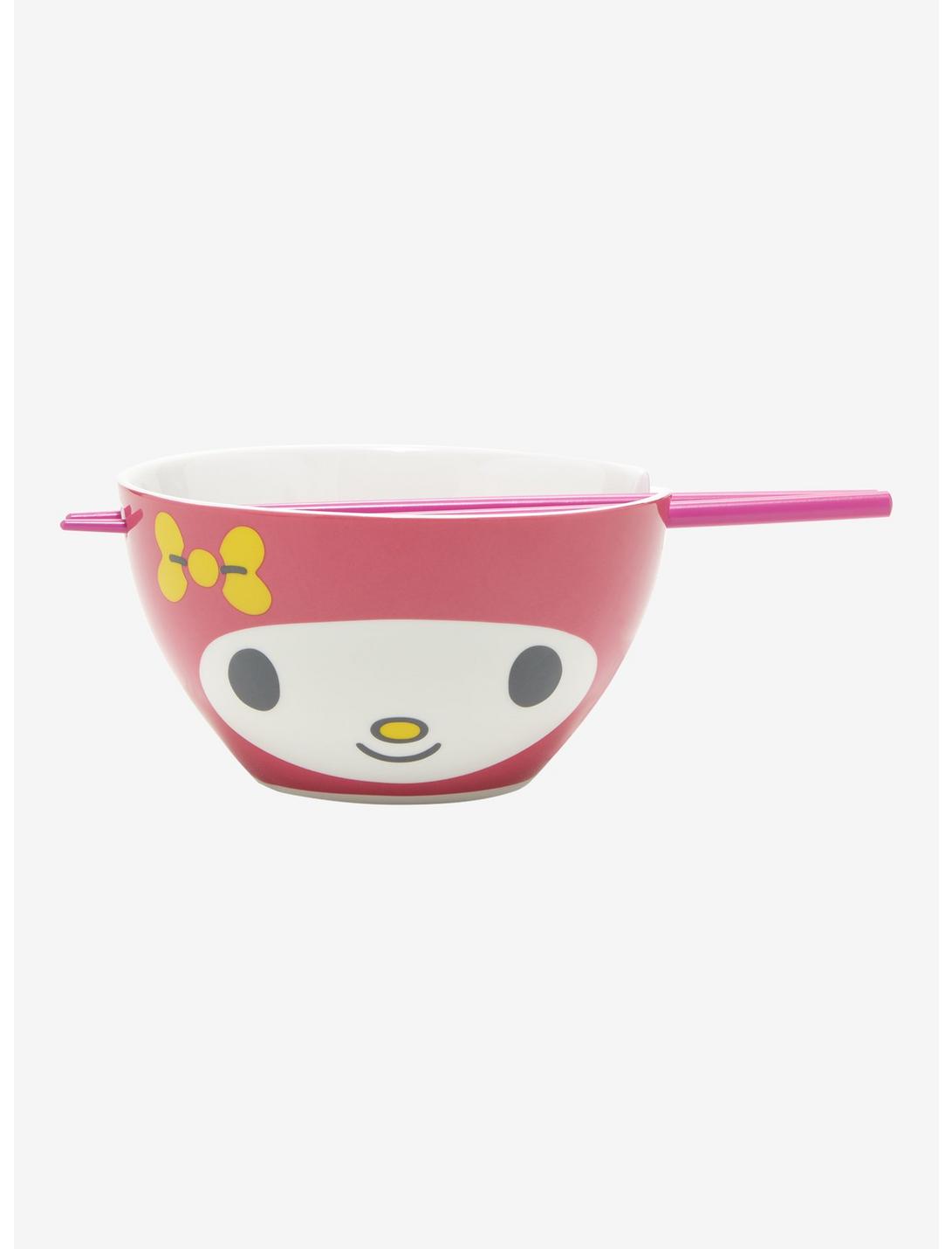 My Melody Face Ramen Bowl With Chopsticks, , hi-res