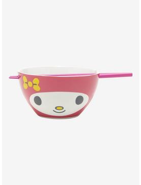 My Melody Face Ramen Bowl With Chopsticks, , hi-res
