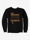 The Amityville Horror Logo Sweatshirt, BLACK, hi-res