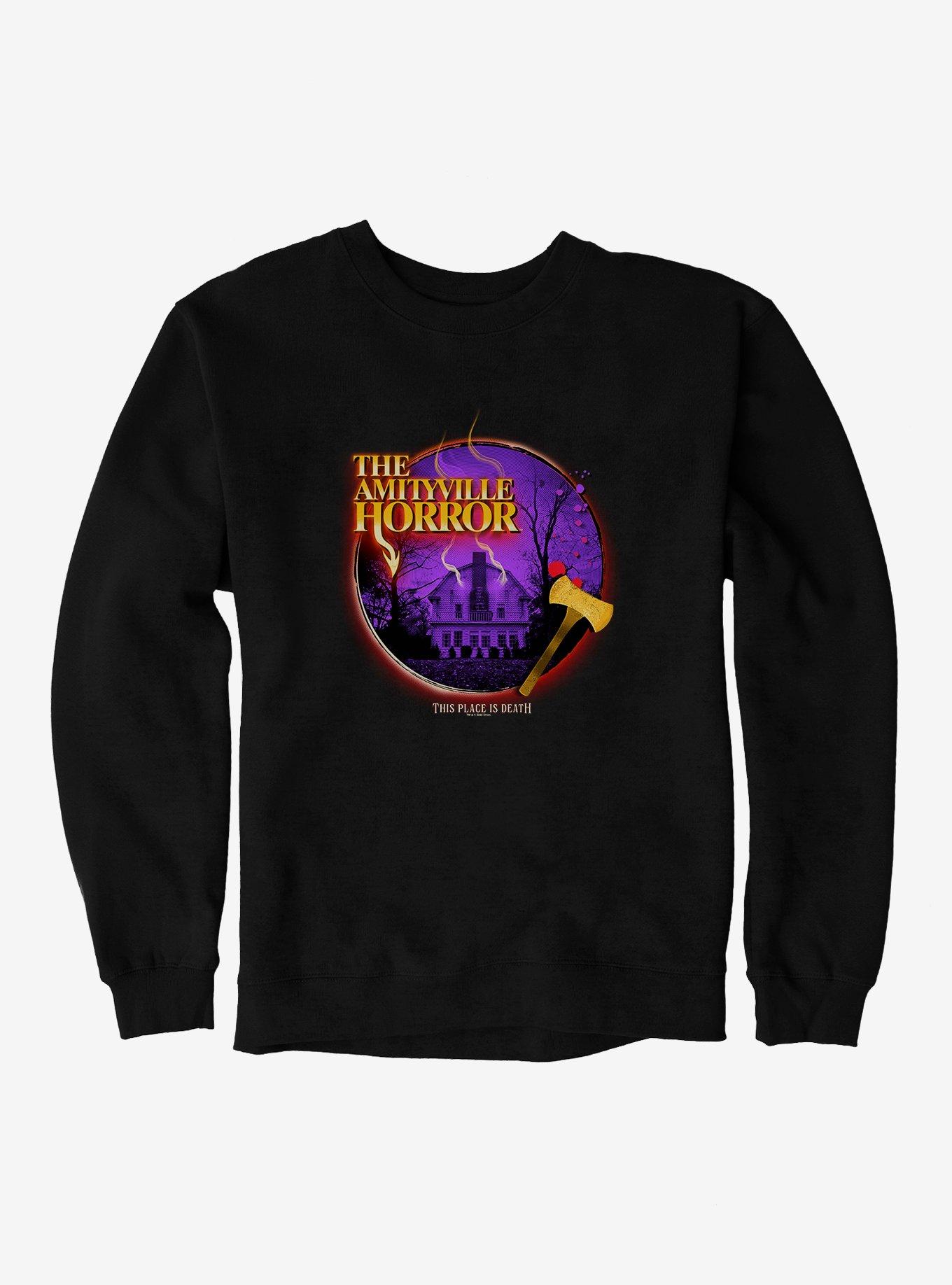 THRDLESS The Amityville Horror This Place Is Death Sweatshirt