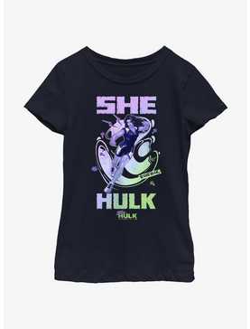 Marvel She-Hulk Hero Gradient Youth Girls T-Shirt, , hi-res