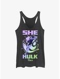 Marvel She-Hulk Hero Gradient Womens Tank Top, BLK HTR, hi-res