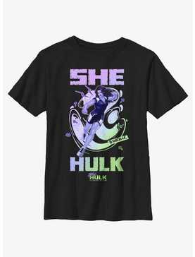 Marvel She-Hulk Hero Gradient Youth T-Shirt, , hi-res