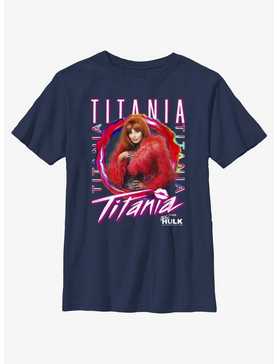 Marvel She-Hulk Titania Poster Youth T-Shirt, , hi-res