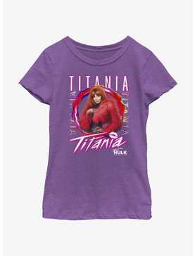 Marvel She-Hulk Titania Poster Youth Girls T-Shirt, , hi-res