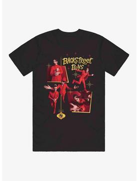 Backstreet Boys Holiday Collage Boyfriend Fit Girls T-Shirt, , hi-res