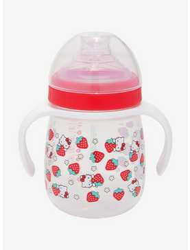 Sanrio Hello Kitty Strawberry Sippy Cup - Box Lunch Exclusive, , hi-res