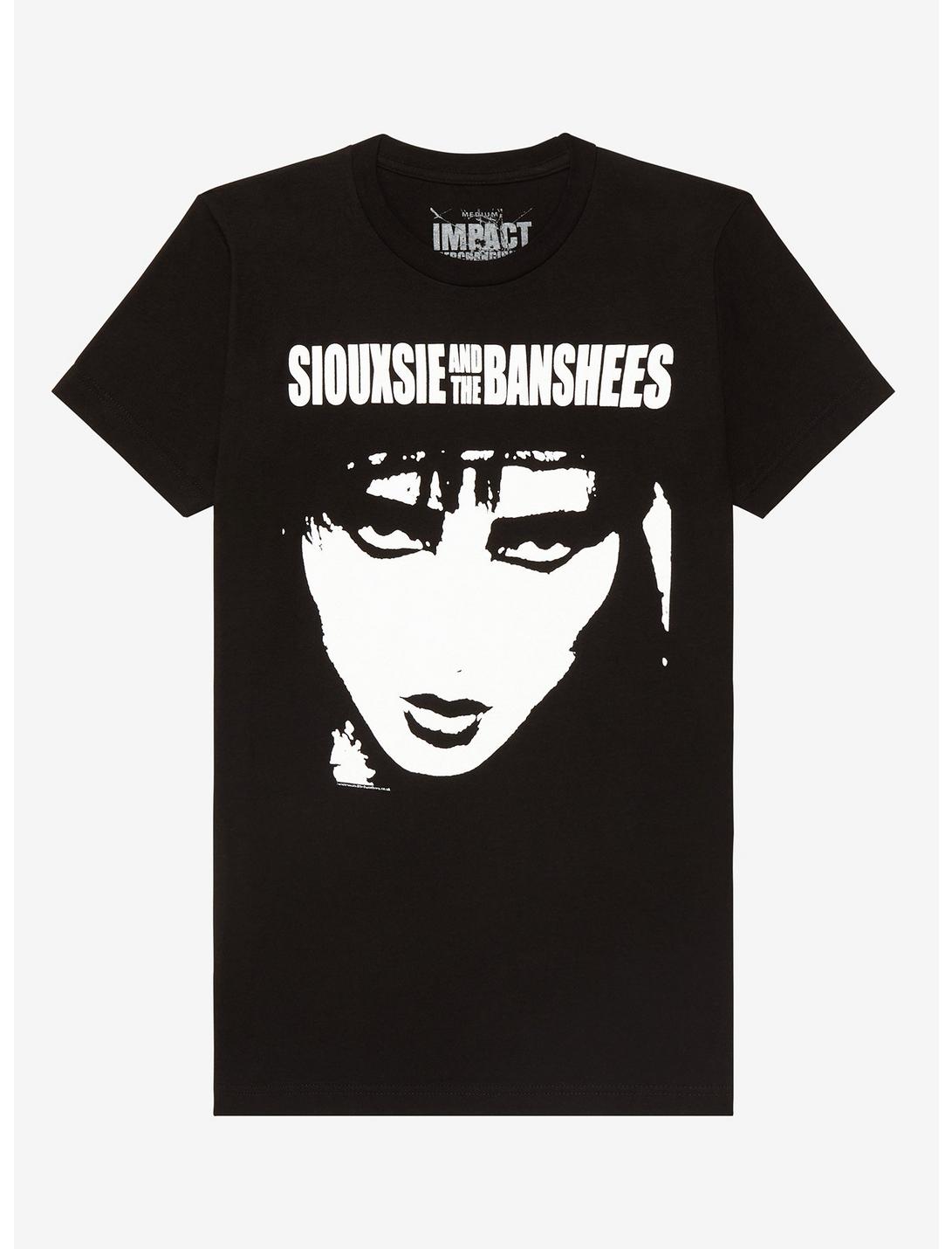 Siouxsie And The Banshees Boyfriend Fit Girls T-Shirt, BLACK, hi-res