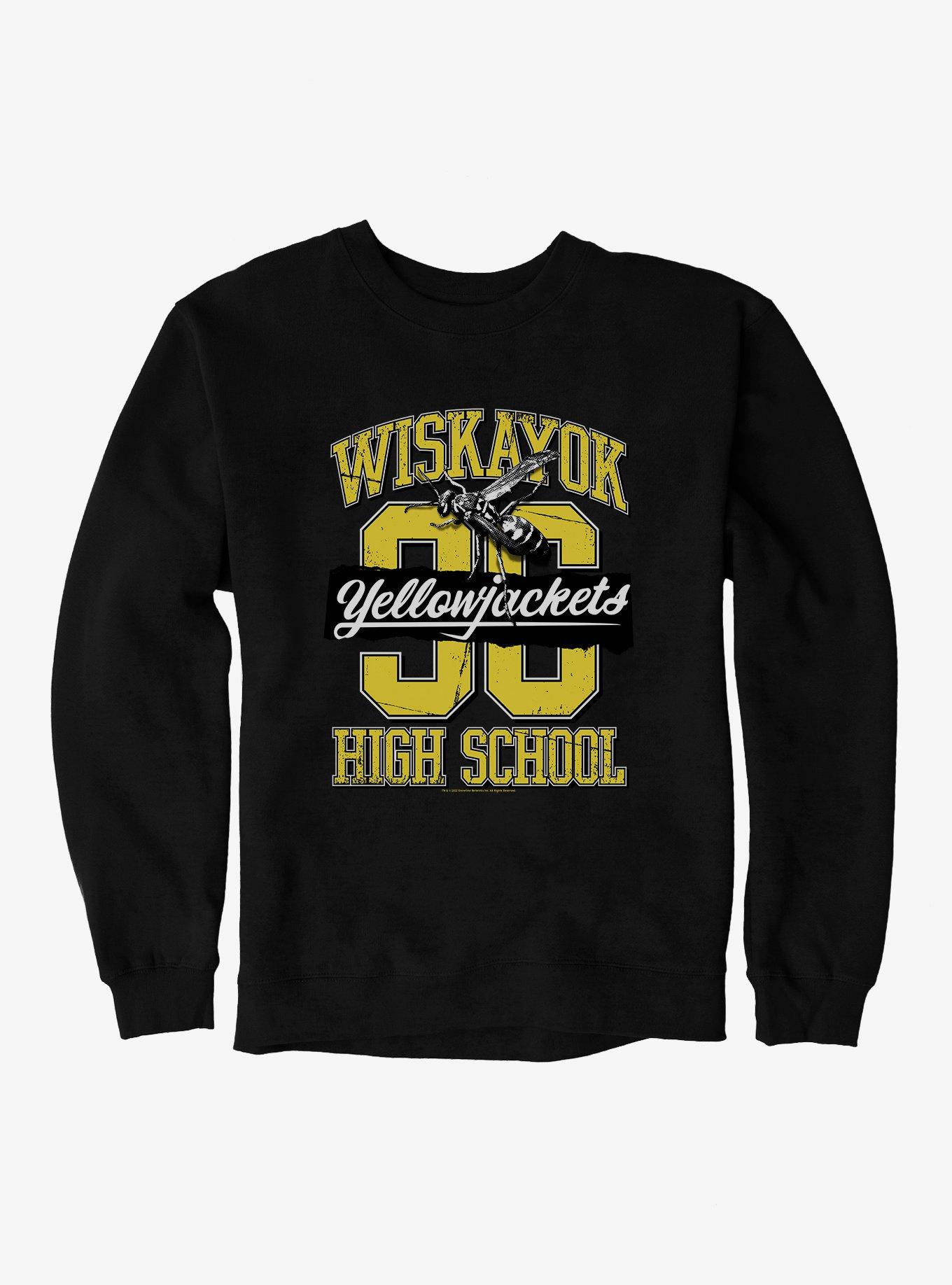 Yellowjackets Varsity Wiskayok High School Sweatshirt, BLACK, hi-res