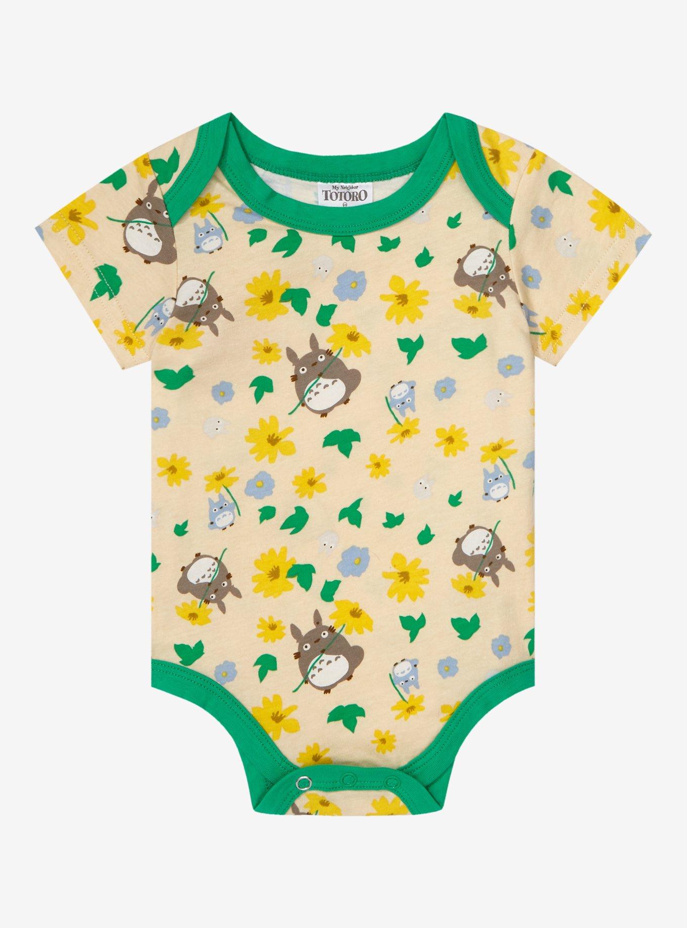 Cute Hedgehog Baby Girl Clothes Flowers Aesthetic Newborn Onesies