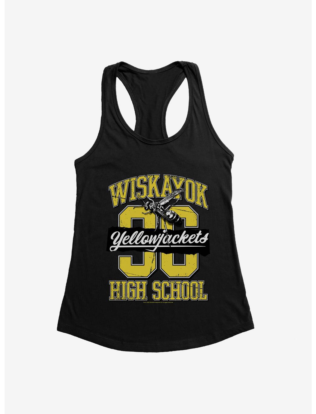 Yellowjackets Varsity Wiskayok High School Girls Tank, BLACK, hi-res