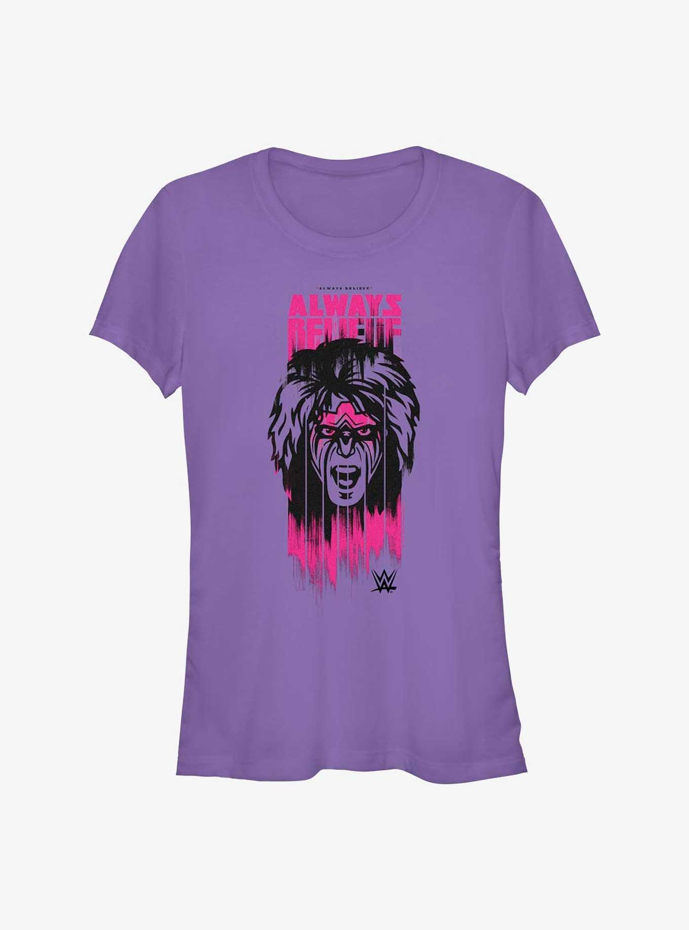 WWE Ultimate Warrior Always Believe Face Girls T-Shirt, , hi-res
