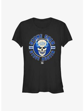 WWE Stone Cold Steve Austin Circle Logo Girls T-Shirt, , hi-res