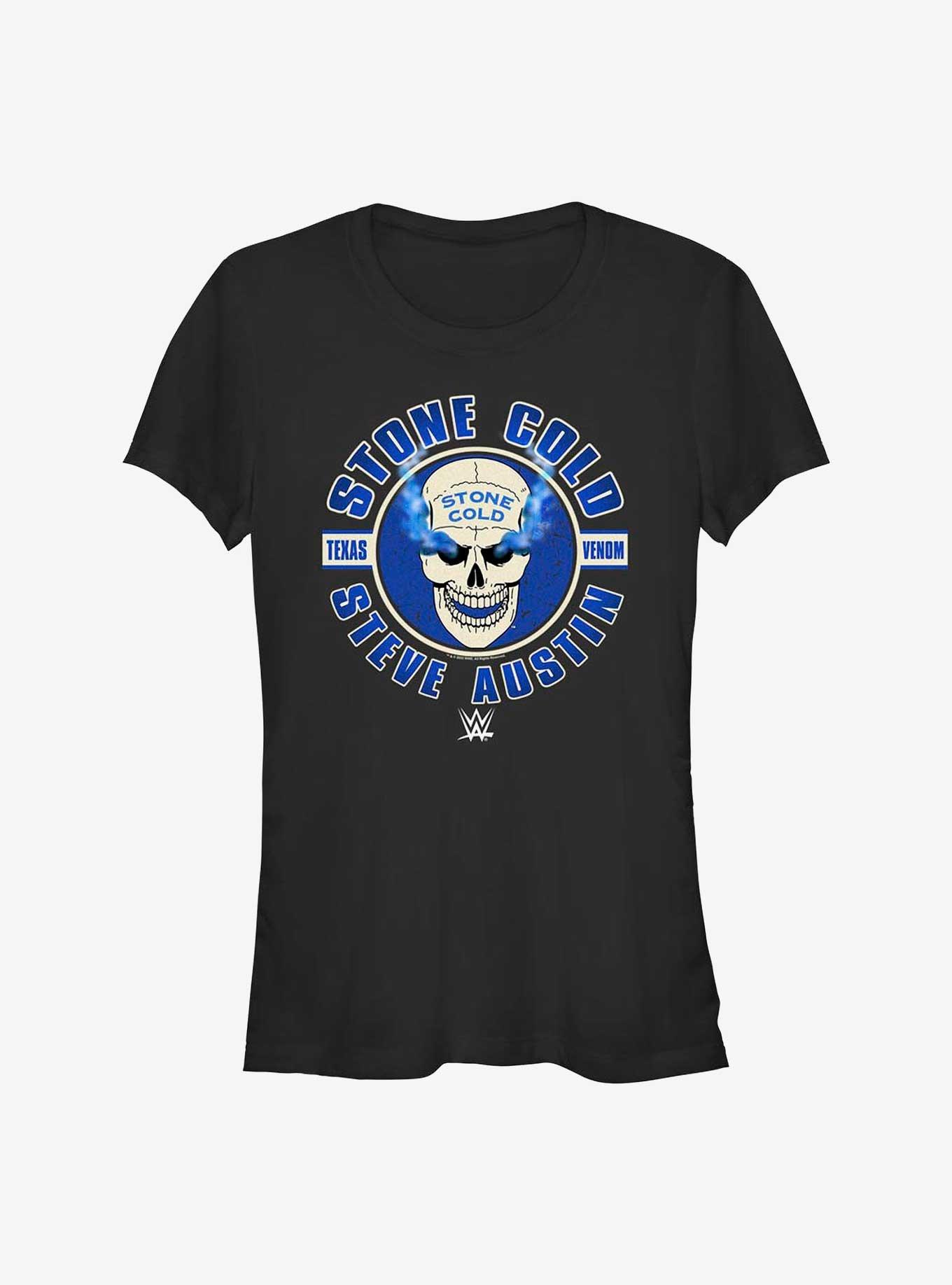 WWE Stone Cold Steve Austin Circle Logo Girls T-Shirt, , hi-res