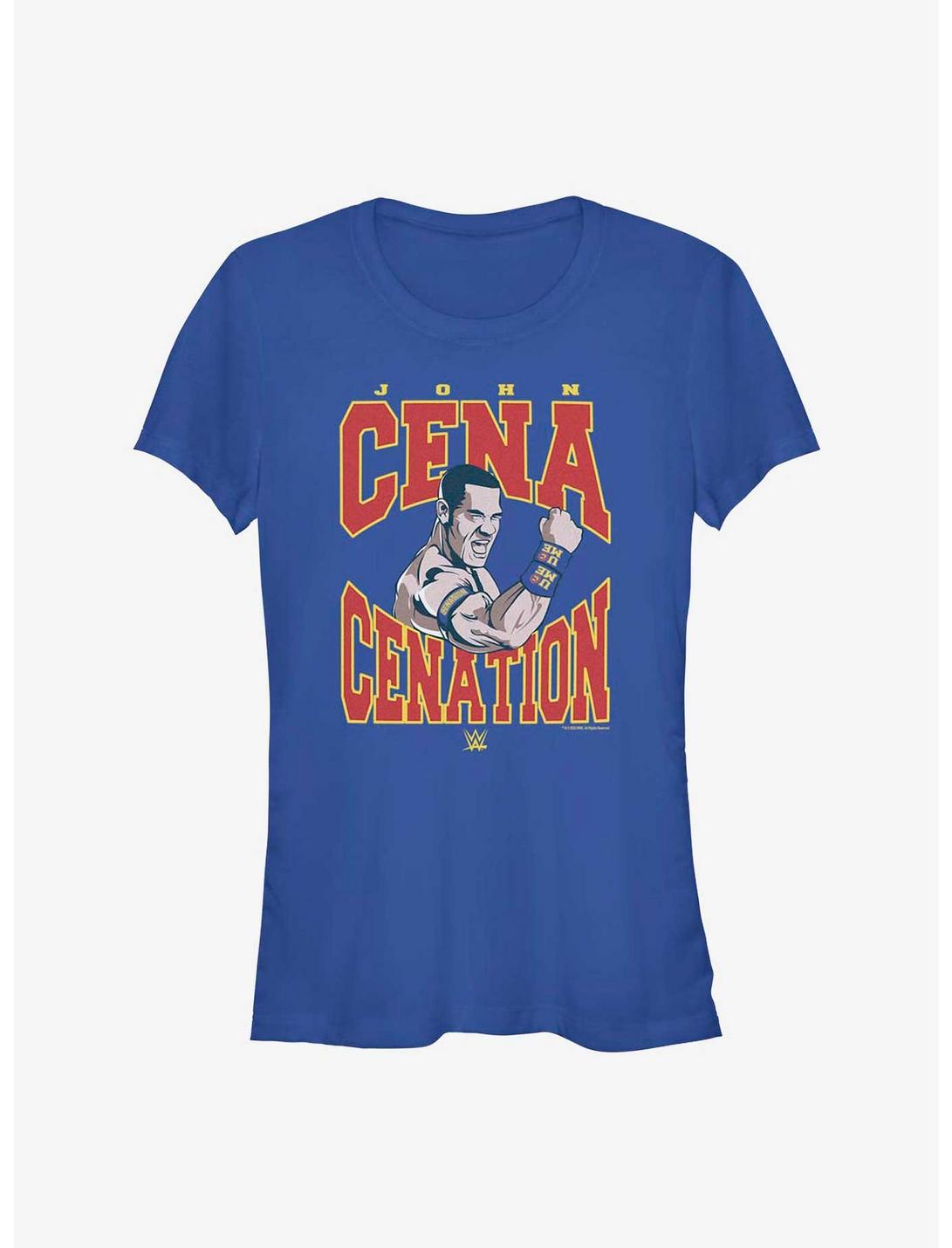 WWE John Cena Cenation Girls T-Shirt, ROYAL, hi-res