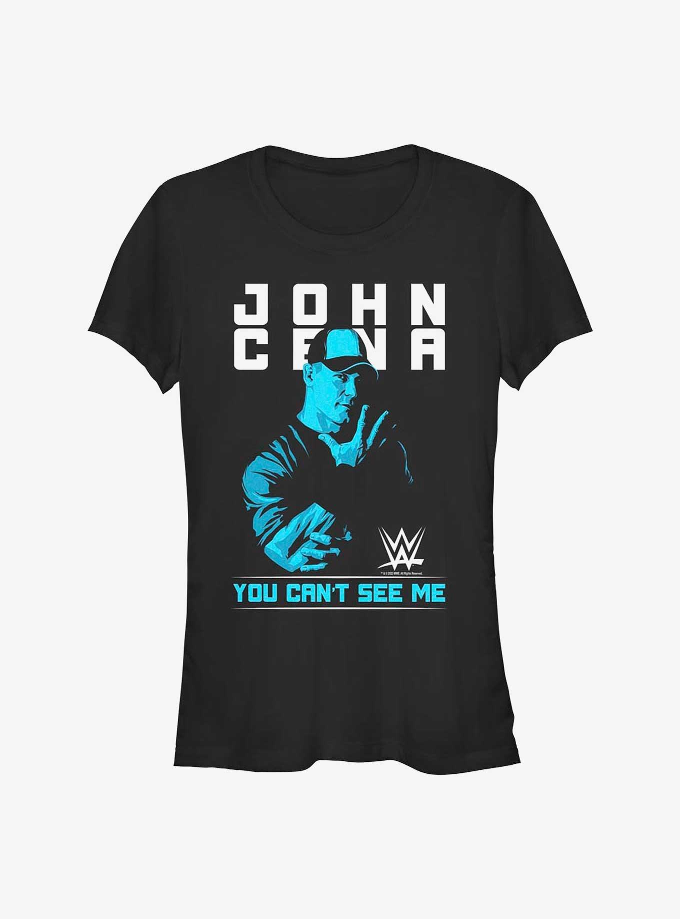 WWE John Cena You Can't See Me Girls T-Shirt, BLACK, hi-res