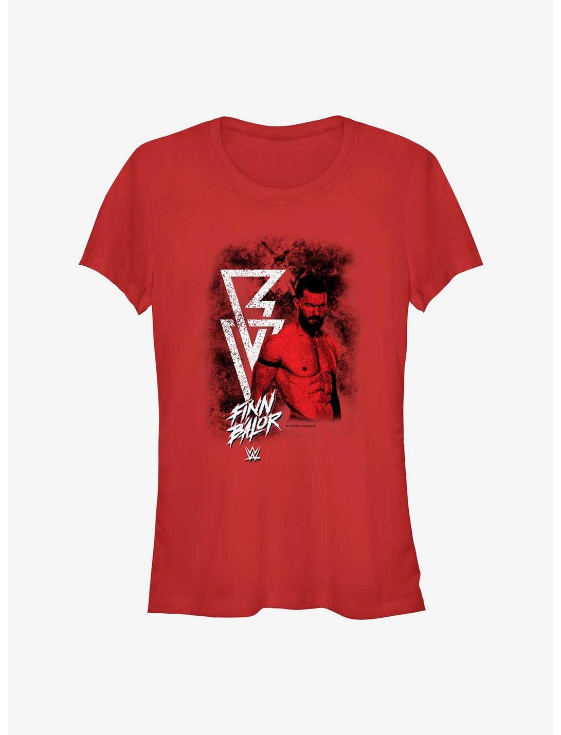 WWE Finn Balor Girls T-Shirt, RED, hi-res