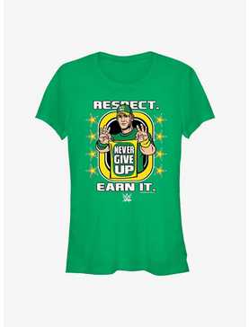 WWE John Cena Respect Earn It Girls T-Shirt, , hi-res